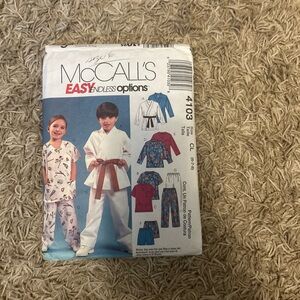 Kids Pajamas Sewing Pattern by